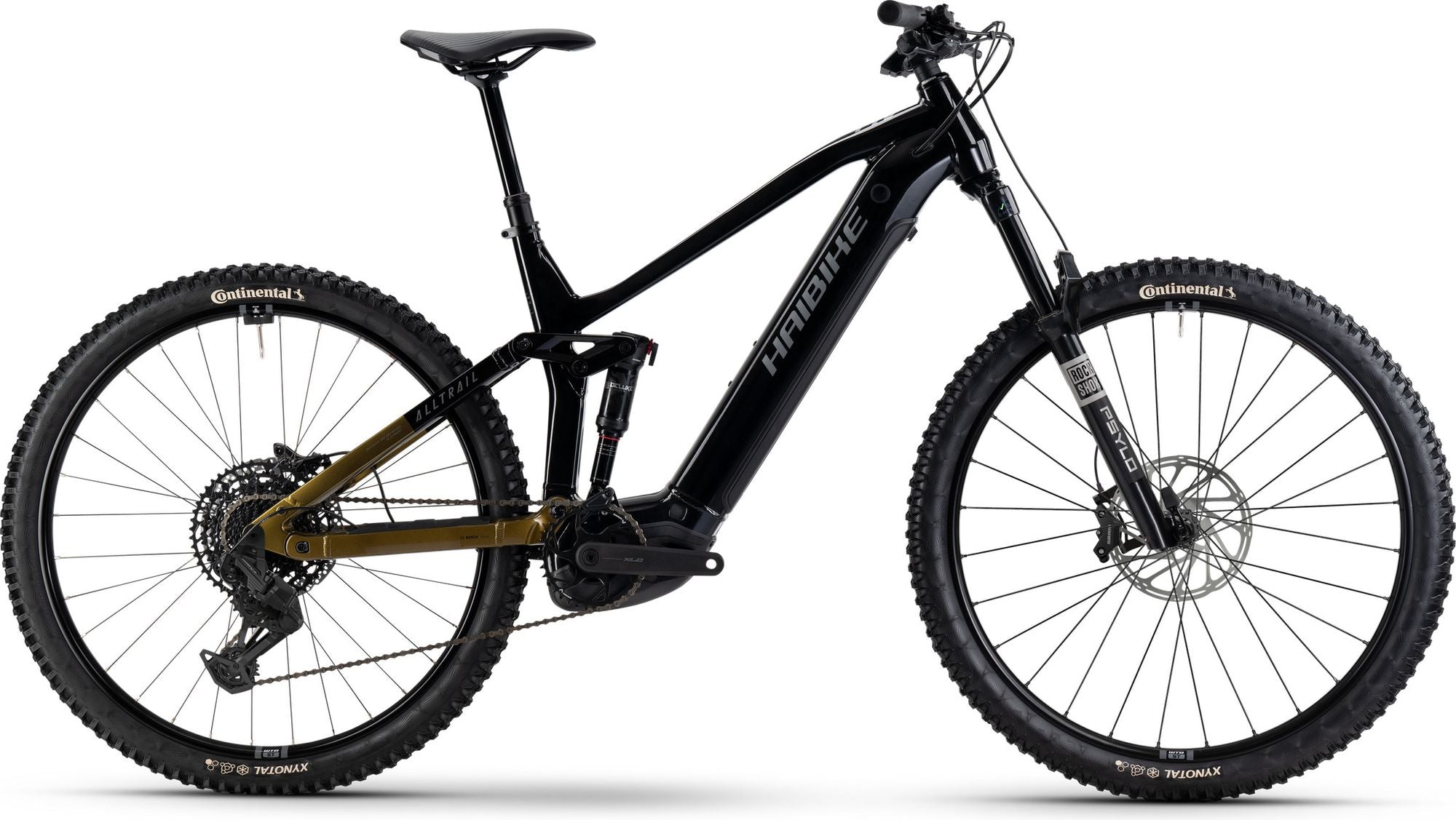 VTT Électrique Tout-Suspendu Haibike AllTrail 10 Sram 12V 800 Wh Bosch 100 Nm 27.5'' Noir 2026