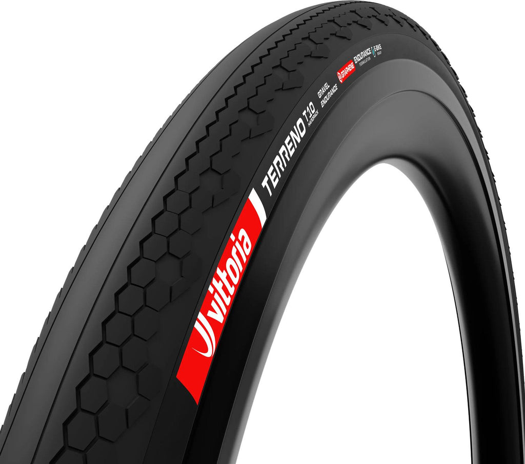 Pneu Gravel Vittoria Terreno T10 Hardpack Gravel Endurance 650b Tubeless Ready Souple Anti-Puncture Belt Endurance Formulation Graphene
