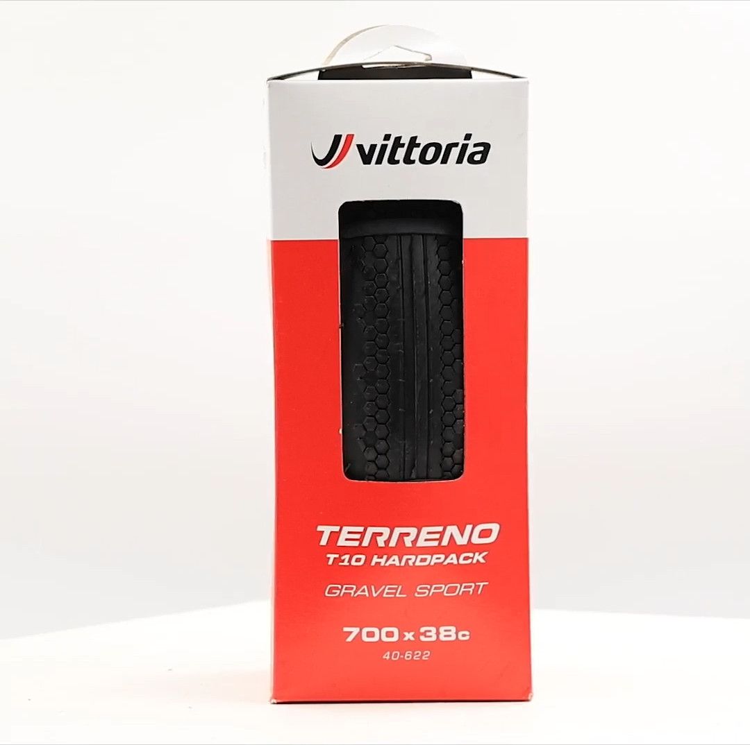 Pneu Gravel Vittoria Terreno T10 Hardpack Gravel Sport 700 mm Tubetype Souple Sport Formulation