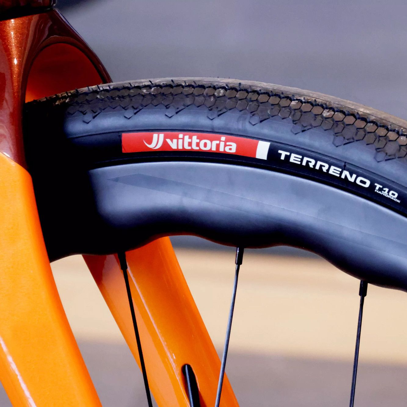 Pneu Gravel Vittoria Terreno T10 Hardpack Gravel Sport 700 mm Tubetype Souple Sport Formulation
