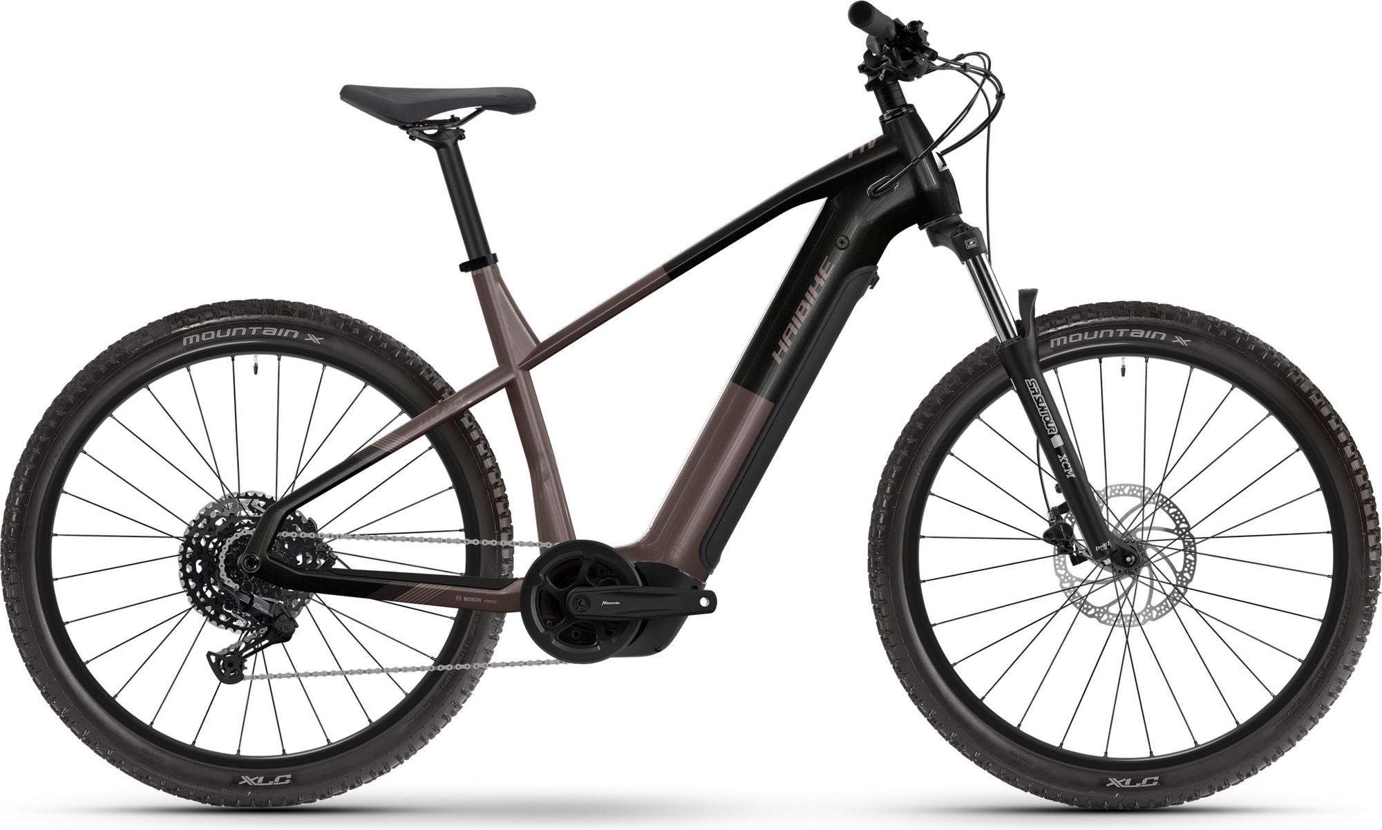 VTT Électrique Semi-Rigide Haibike AllTrack 6 Shimano 10V 800 Wh Bosch 85 Nm 29'' Noir/Marron 2026