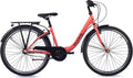 S’COOL chiX, vélo enfant, 3 vitesses, Corail/Rouge foncé