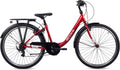 S’COOL chiX, vélo enfant, 6 vitesses, Rouge/Blanc