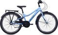 S’COOL troX, vélo enfant, 3 vitesses, Bleu clair/Bleu foncé