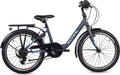 S’COOL chiX, vélo enfant, 6 vitesses, Gris foncé/Turquoise