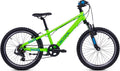S’COOL Xroc pro, vélo enfant, 7 vitesses, Vert néon/Bleu océan