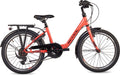 S’COOL chiX, vélo enfant, 6 vitesses, Corail/Rouge foncé