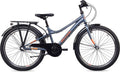S’COOL troX, vélo enfant, 3 vitesses, Gris foncé/Orange