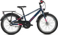 S’COOL troX pro, vélo enfant, 3 vitesses, Bleu foncé/Rose