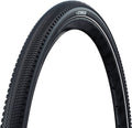 Pneu Schwalbe G-One Comp Plus 700 mm Tubetype Rigide PunctureGuard Green Compound E-25 Noir Réfléchissant