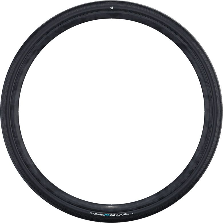 Pneu Schwalbe Pro One Allroad 700 mm Tubeless Ready Souple V-Guard ADDIX Race E-25 Noir
