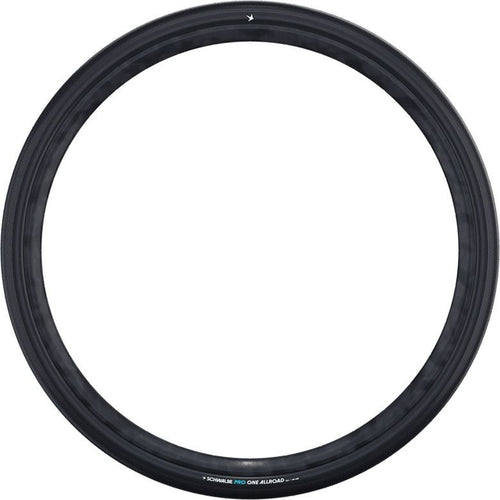 Pneu Schwalbe Pro One Allroad 700 mm Tubeless Ready Souple V-Guard ADDIX Race E-25 Noir