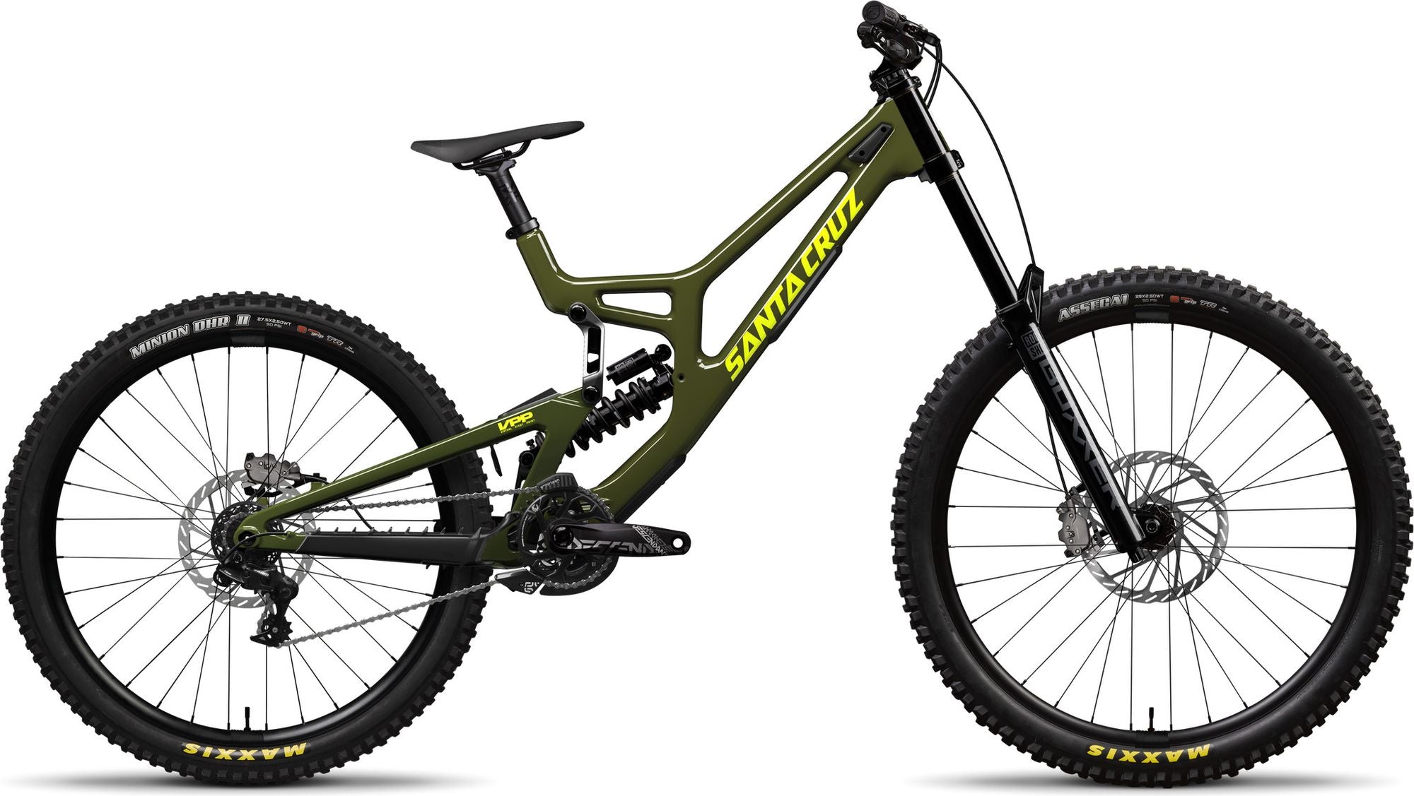 VTT Tout-Suspendu Santa Cruz V10 8 CC S Sram 7V MX (29/27.5'') Gloss Kelp Green 2026