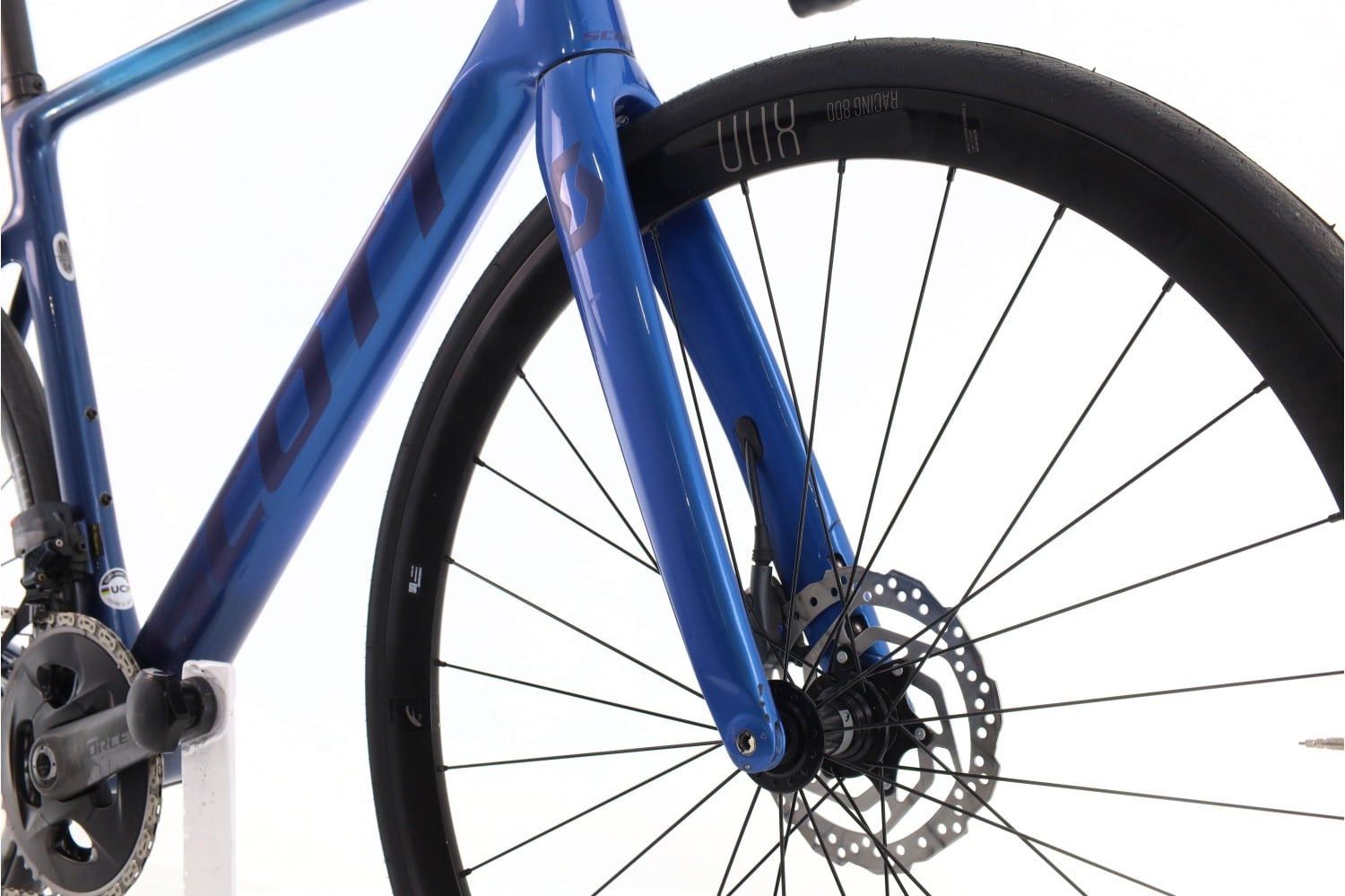 Produit reconditionné · Scott Addict RC 20 AXS 12V · Bleu / Vélo de route | Très bon état