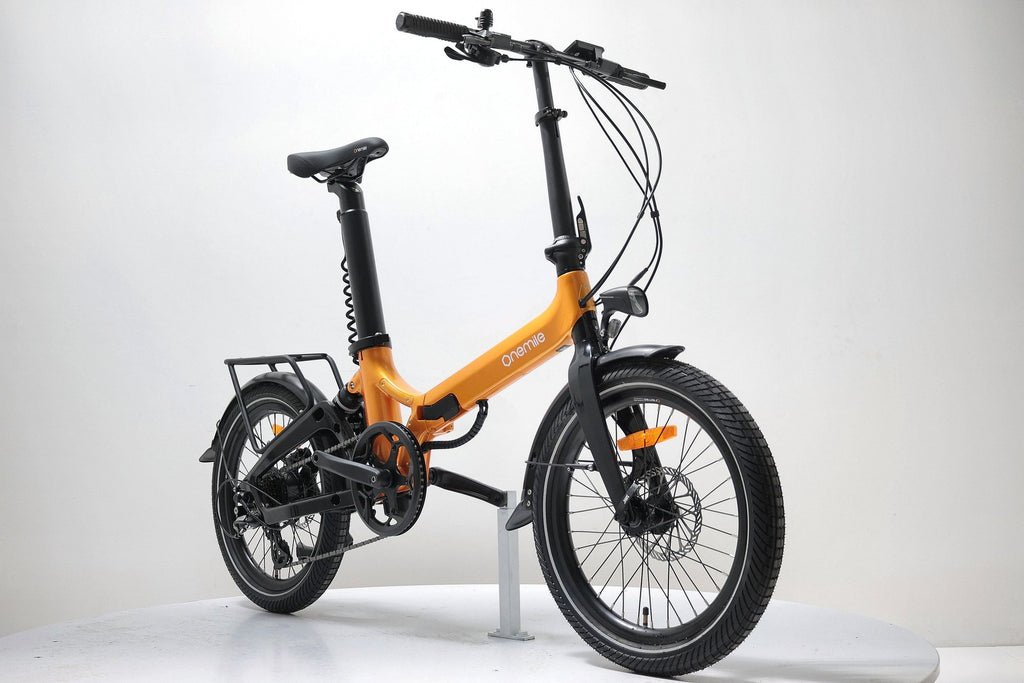 Produit Reconditionné · Vélo de ville électrique ONEMILE Nomad 14.4Ah Orange 2023 · Très bon état