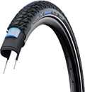 Pneu Schwalbe Marathon Plus Tour 27.5" Tubetype Rigide Smart DualGuard Addix E-Bike 50 Noir Réféchissant