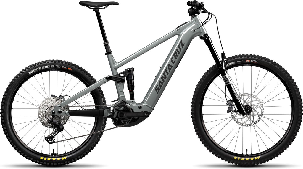 VTT Tout-Suspendu Électrique Santa Cruz Vala AL Deore 12V 600Wh Bosch 120 Nm MX (29/27.5'') Gloss Lunar Gray 2026