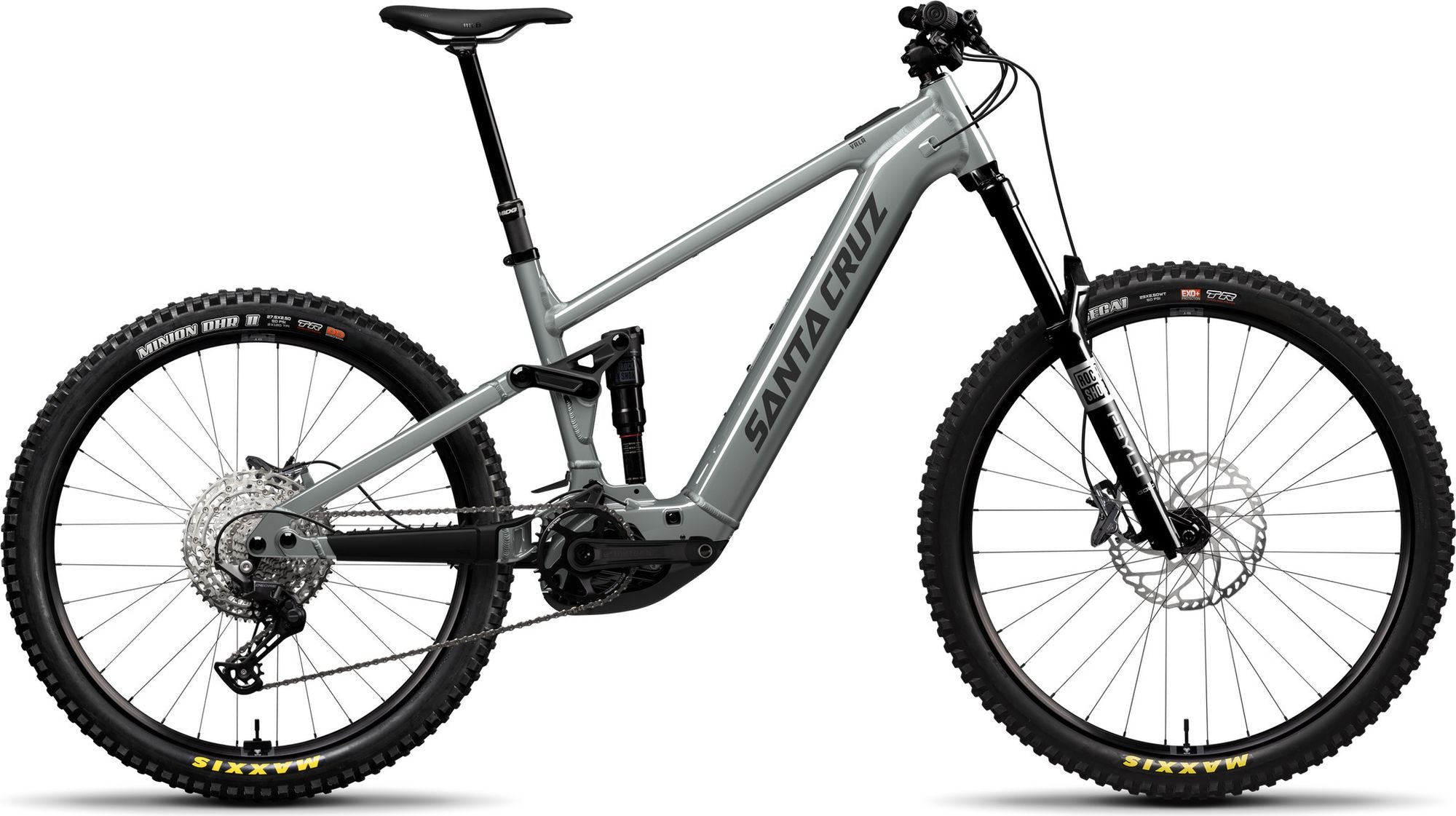 VTT Tout-Suspendu Électrique Santa Cruz Vala AL Deore 12V 600Wh Bosch 120 Nm MX (29/27.5'') Gloss Lunar Gray 2026