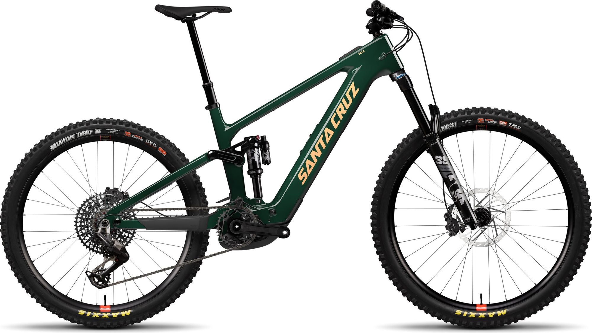 VTT Tout-Suspendu Électrique Santa Cruz Vala C 90 Sram 12V 600Wh Bosch 120 Nm MX (29/27.5'') Midnight Green 2026