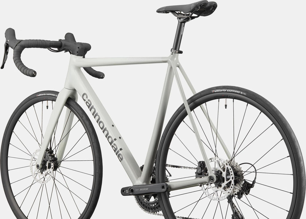 Vélo de Route Cannondale CAAD14 3 Shimano 105 12V 700 mm Blanc/Gris