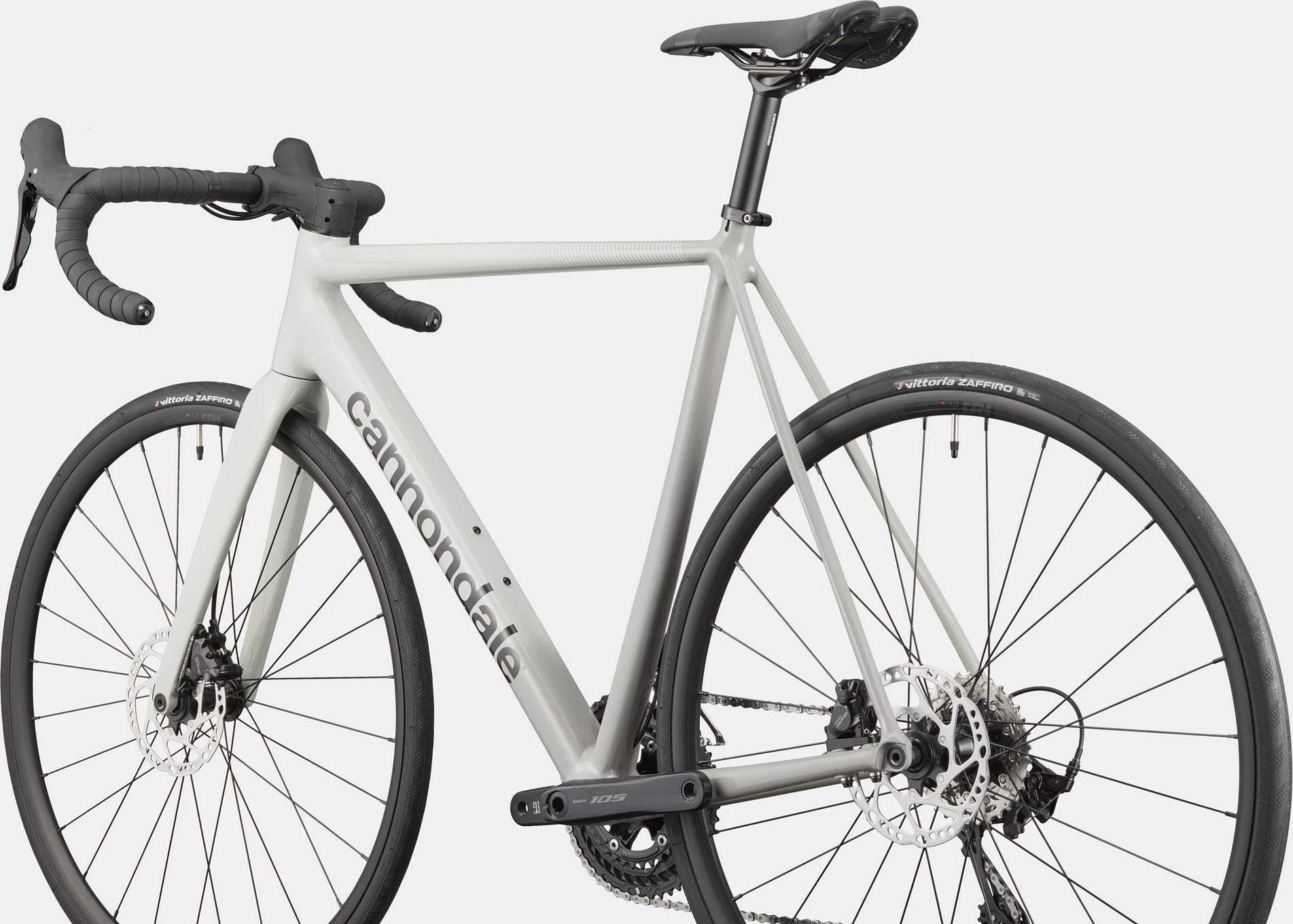 Vélo de Route Cannondale CAAD14 3 Shimano 105 12V 700 mm Blanc/Gris