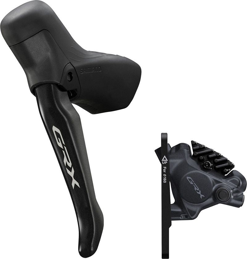 Frein à Disque Complet Gauche/Avant Shimano GRX BL-RS717-L/BR-RX410 1x12V (Sans Disque) J-Kit 1000 mm