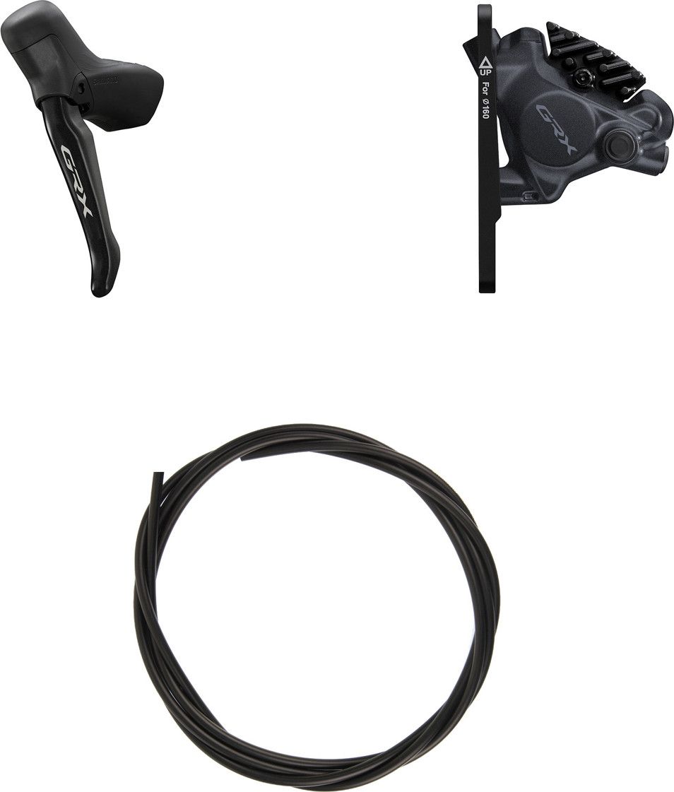 Frein à Disque Complet Gauche/Avant Shimano GRX BL-RS717-L/BR-RX410 1x12V (Sans Disque) J-Kit 1000 mm
