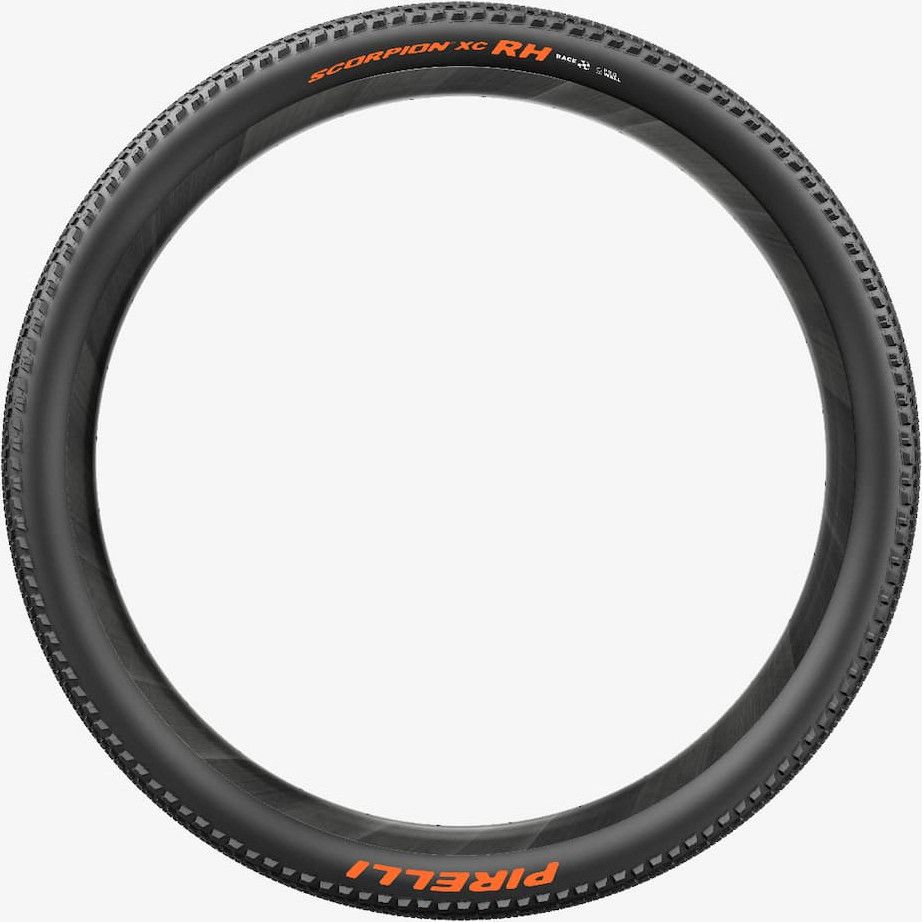 Pneu VTT Pirelli Scorpion XC RH 29'' Tubeless Ready ProWall Race Noir/Orange
