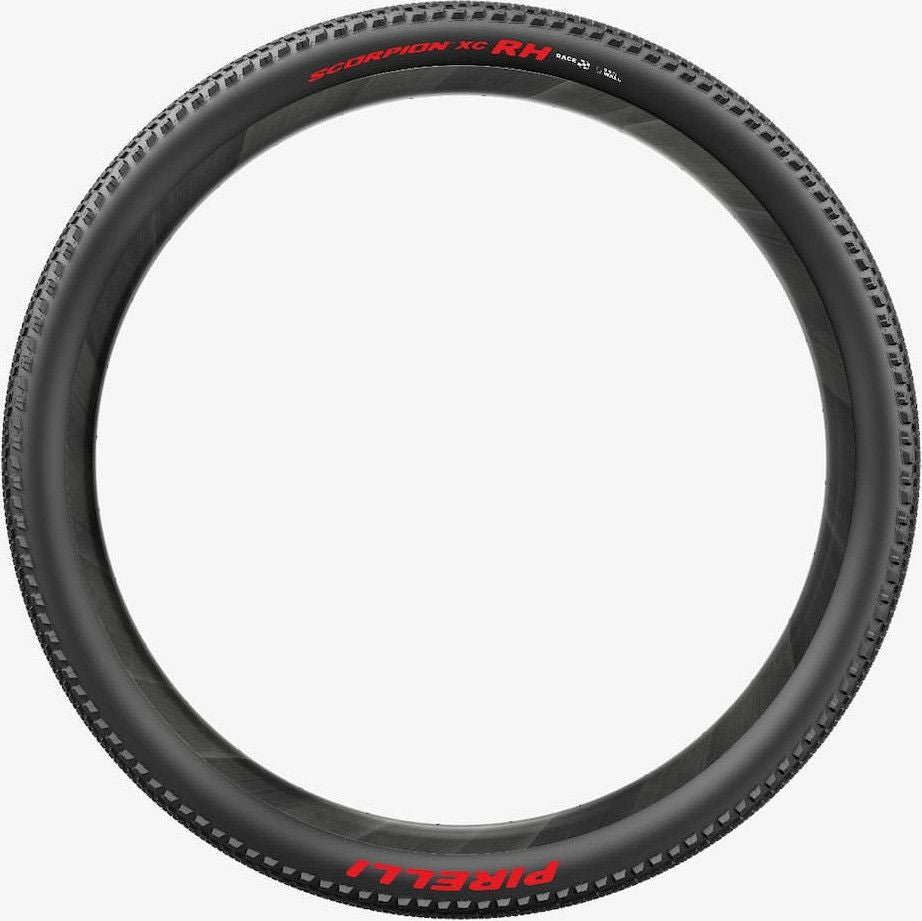 Pneu VTT Pirelli Scorpion XC RH 29'' Tubeless Ready ProWall Race Noir/Rouge