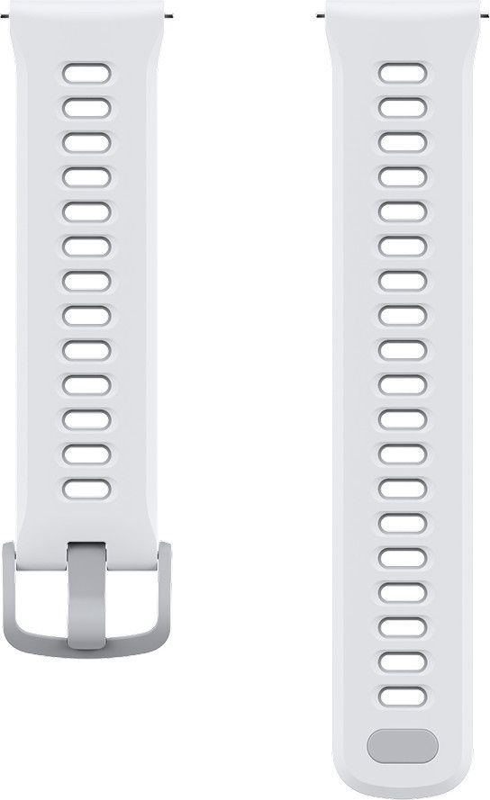 Bracelet de Montre Coros Pace 4 22 mm Silicone Blanc