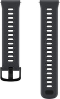 Bracelet de Montre Coros Pace 4 22 mm Silicone Noir