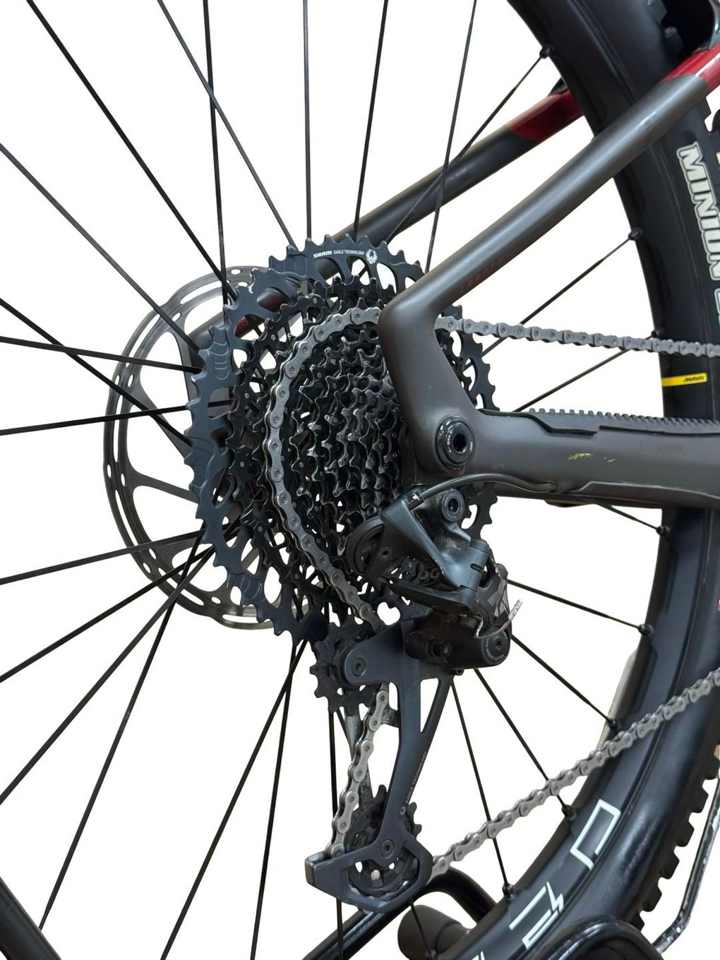 produit reconditionné . Mondraker Crafty Carbon FR Sram X01 2022 . VTT électrique . Mondraker . très bon état