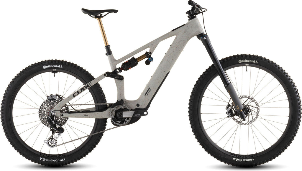 VTT Électrique Tout-Suspendu Cube AMS Hybrid 177 C:62 Super TM 600X Sram 12V 600 Wh Bosch 120 Nm 29''/27.5'' Beige Reed Grit 2026