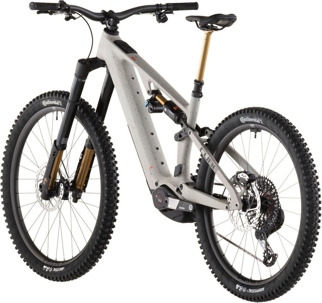 VTT Électrique Tout-Suspendu Cube AMS Hybrid 177 C:62 Super TM 600X Sram 12V 600 Wh Bosch 120 Nm 29''/27.5'' Beige Reed Grit 2026