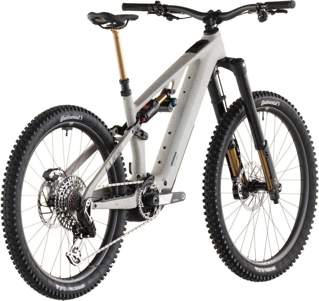 VTT Électrique Tout-Suspendu Cube AMS Hybrid 177 C:62 Super TM 600X Sram 12V 600 Wh Bosch 120 Nm 29''/27.5'' Beige Reed Grit 2026