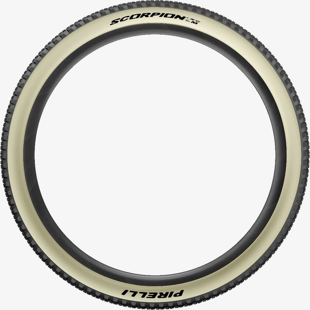 Pneu VTT Pirelli Scorpion XC M 29'' Tubeless Ready Souple ProWall Race Retro Beige