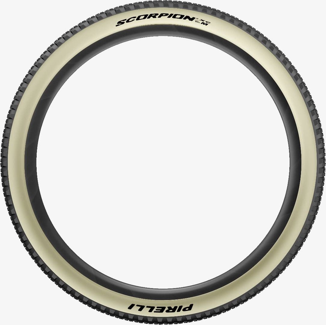 Pneu VTT Pirelli Scorpion XC M 29'' Tubeless Ready Souple ProWall Race Retro Beige