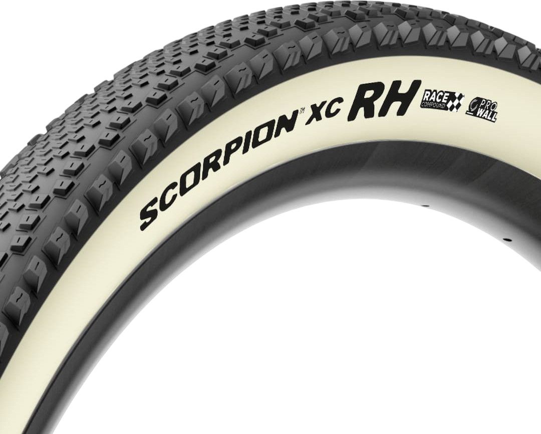 Pneu VTT Pirelli Scorpion XC RH 29'' Tubeless Ready ProWall Race Retro Beige
