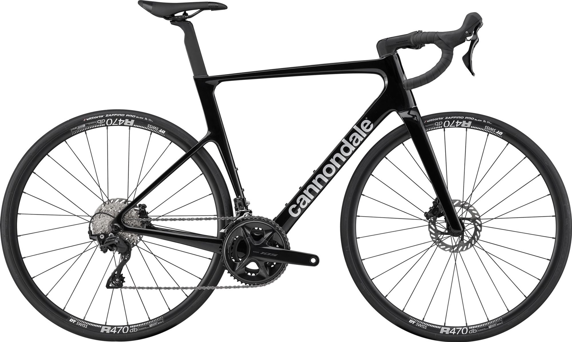 Vélo de Route Cannondale SuperSix Evo 6 Shimano 105 12V 700 mm Noir