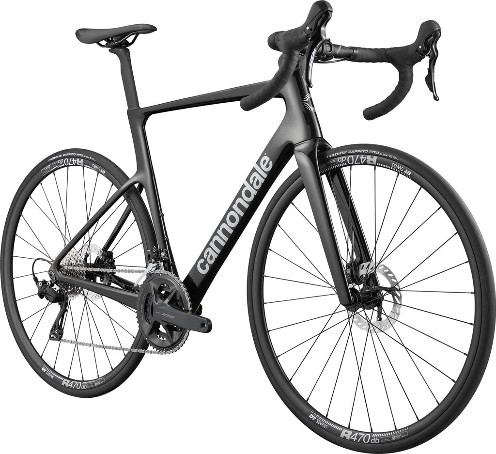 Vélo de Route Cannondale SuperSix Evo 6 Shimano 105 12V 700 mm Noir