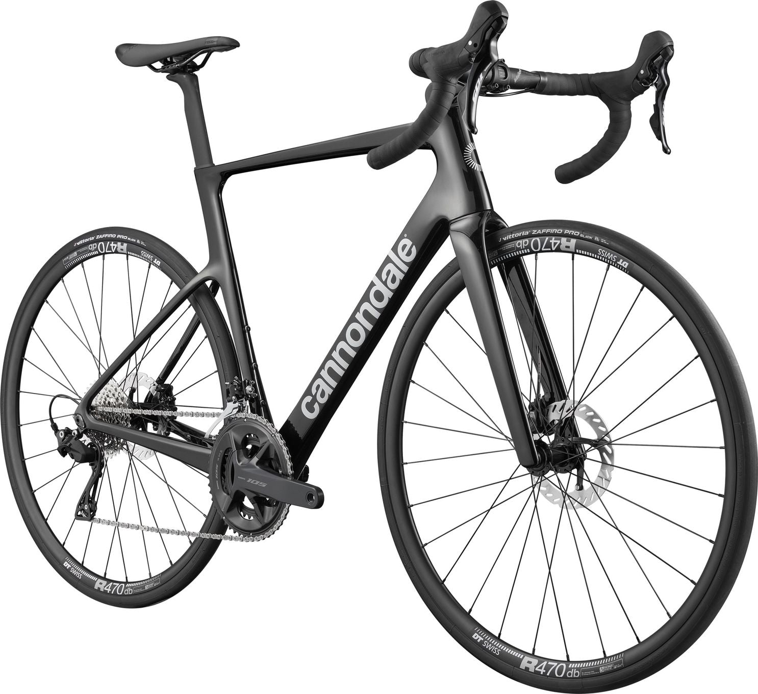 Vélo de Route Cannondale SuperSix Evo 6 Shimano 105 12V 700 mm Noir