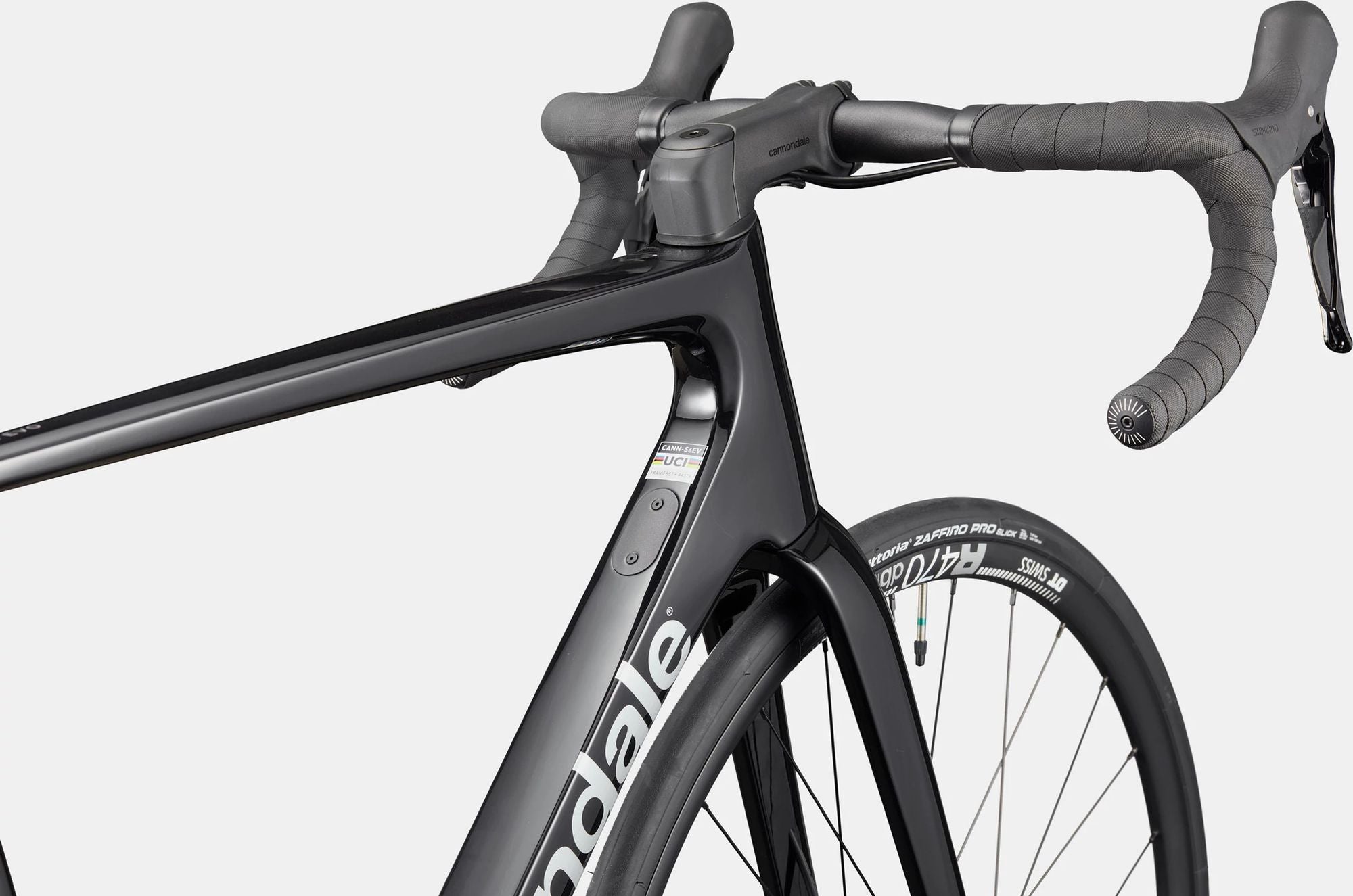 Vélo de Route Cannondale SuperSix Evo 6 Shimano 105 12V 700 mm Noir