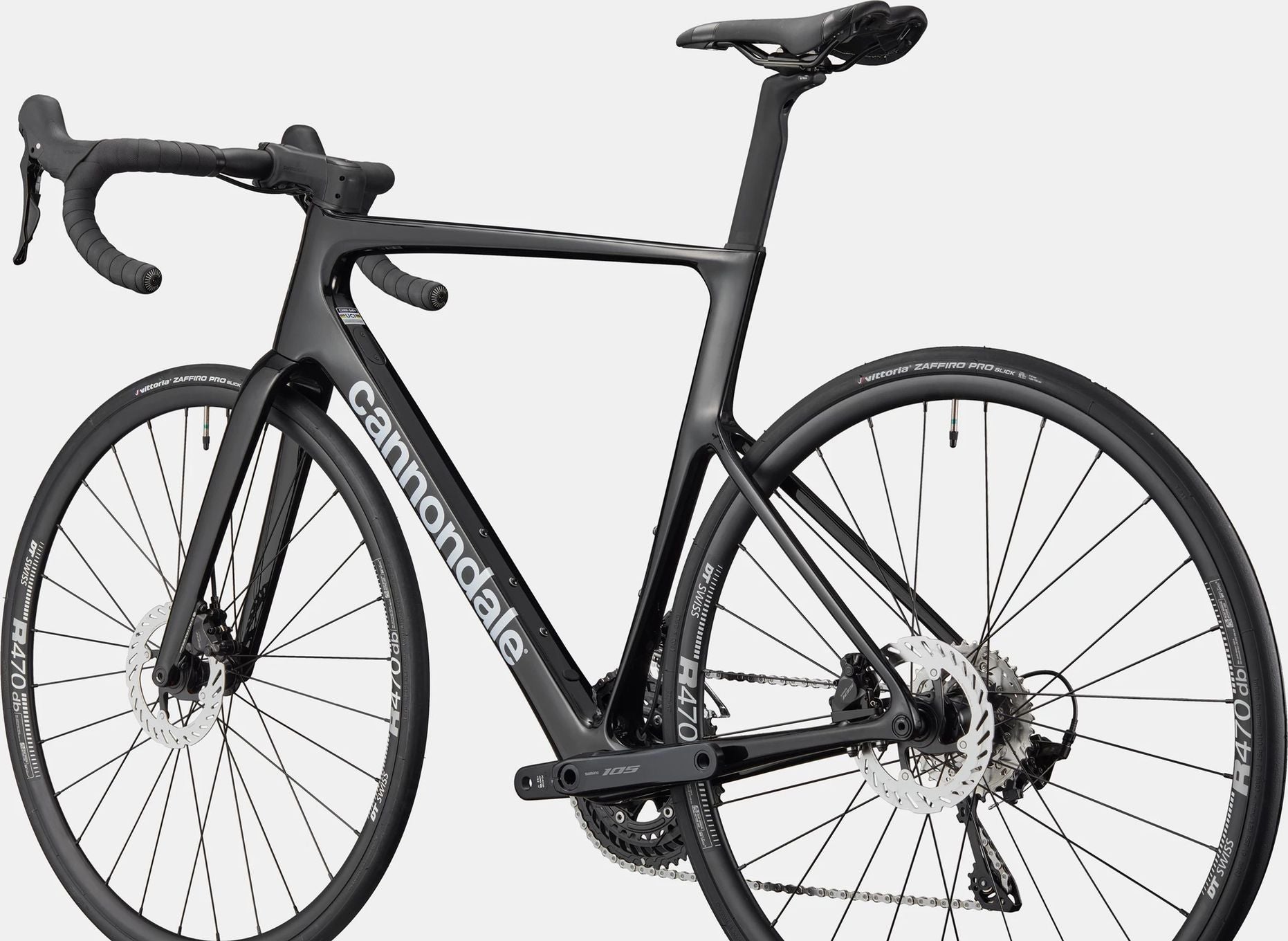 Vélo de Route Cannondale SuperSix Evo 6 Shimano 105 12V 700 mm Noir