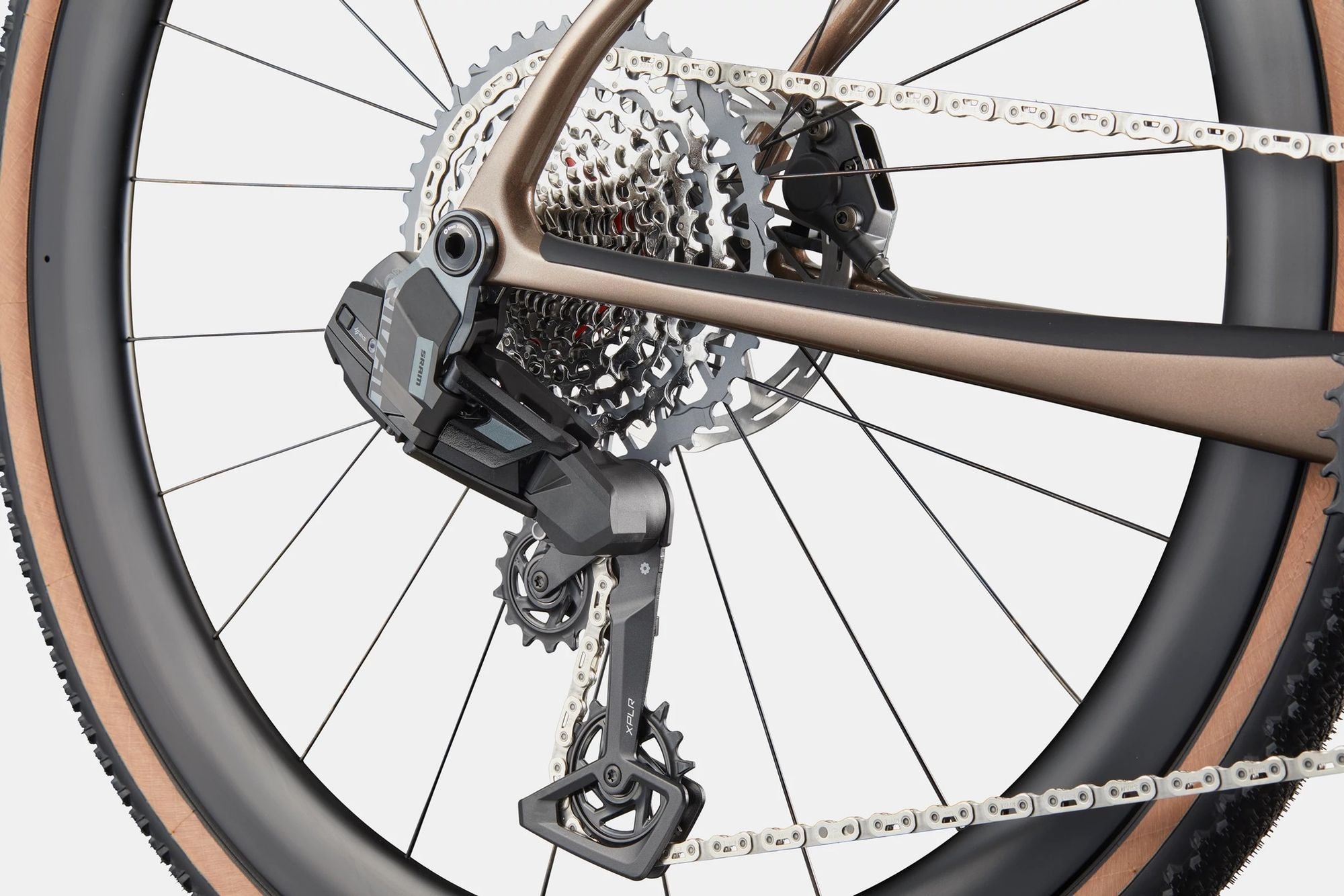 Vélo de Gravel Cannondale SuperX 3 Sram Rival XPLR AXS 13V 700mm Bronze/Gris