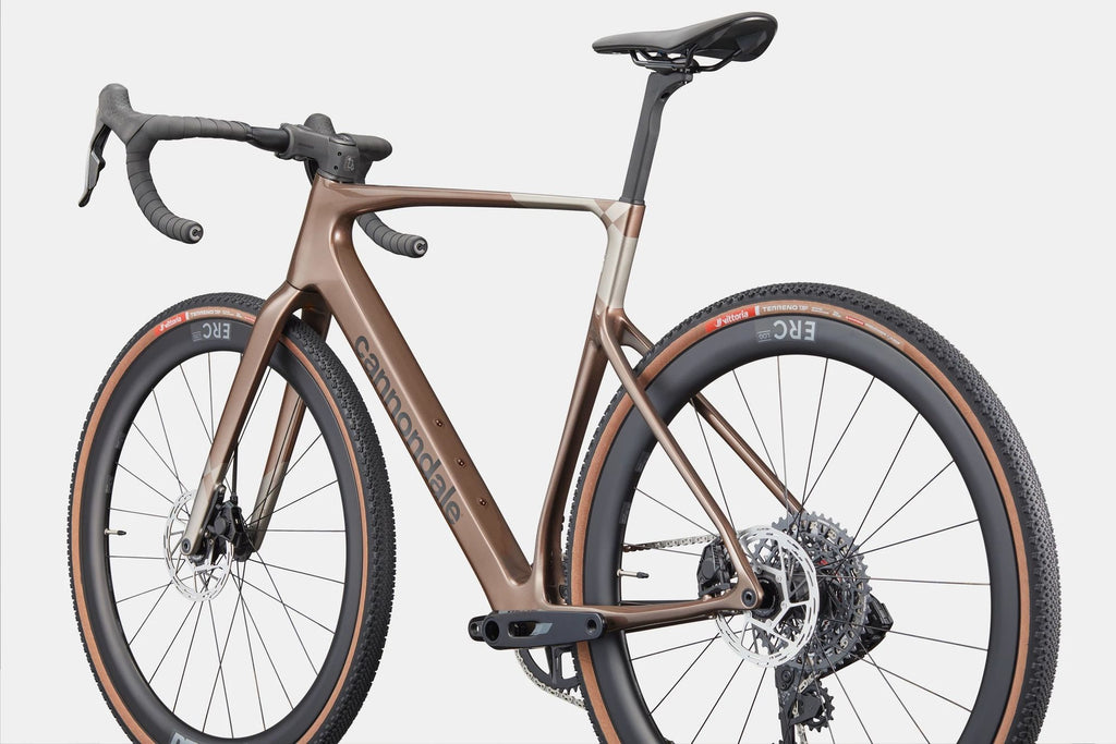 Vélo de Gravel Cannondale SuperX 3 Sram Rival XPLR AXS 13V 700mm Bronze/Gris