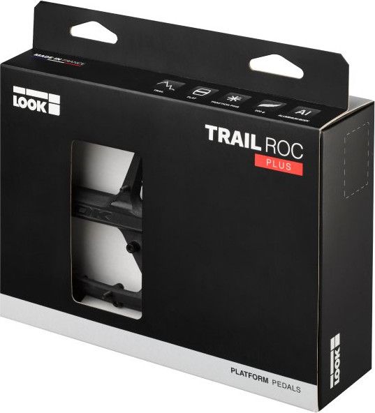 Paire de Pédales Plates Look Trail Roc+ Noir
