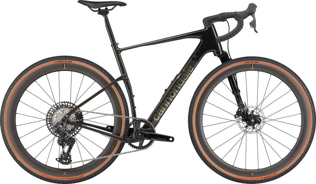 Vélo de Gravel Cannondale Topstone Carbon Lefty Sram Rival/GX AXS 12V 700mm Noir/Gris