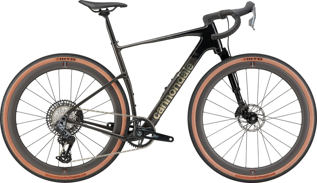 Vélo de Gravel Cannondale Topstone Carbon 1 Lefty Sram Rival E1/GX AXS 12V 700mm Noir/Gris