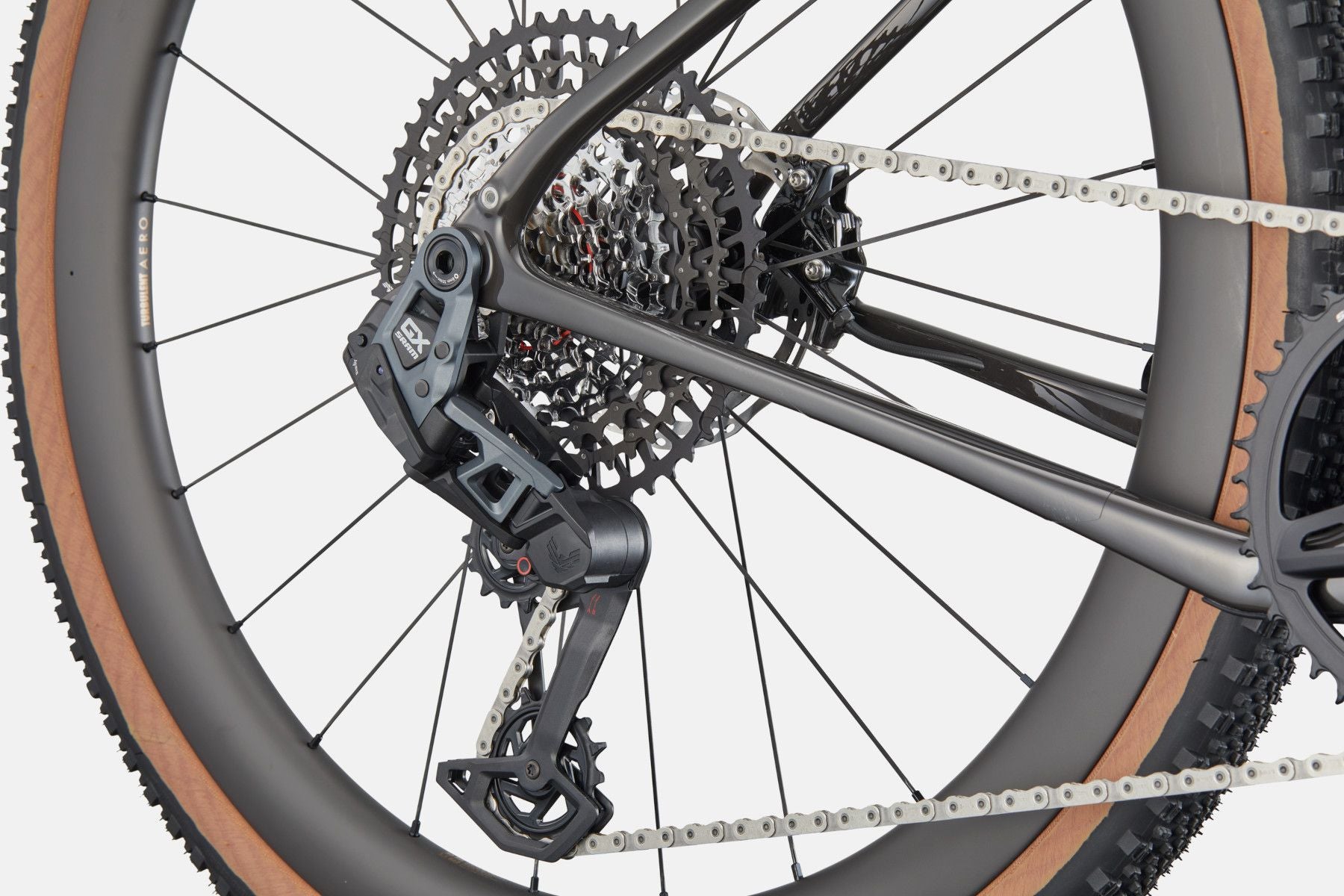 Vélo de Gravel Cannondale Topstone Carbon Lefty Sram Rival/GX AXS 12V 700mm Noir/Gris