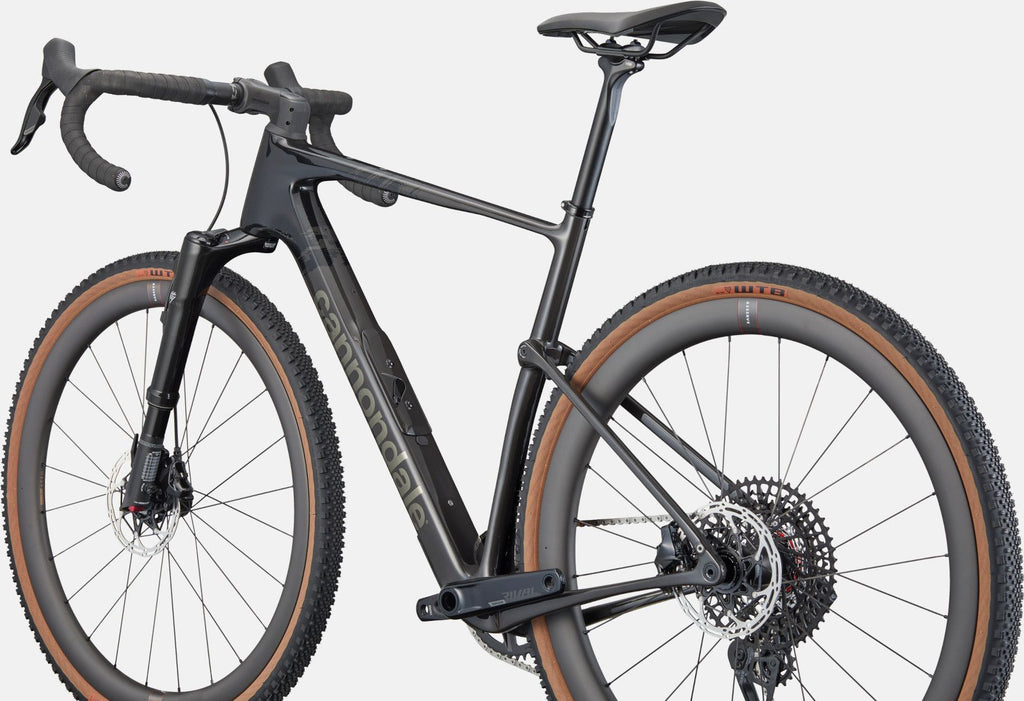 Vélo de Gravel Cannondale Topstone Carbon Lefty Sram Rival/GX AXS 12V 700mm Noir/Gris